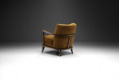 Etienne Henri Martin Low Gondola Armchair by Etienne Henri Martin attr France 1950s - 2926057