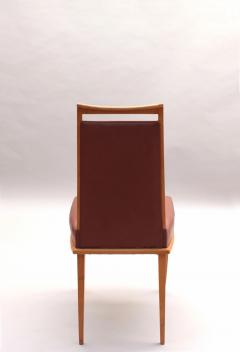Etienne Henri Martin Set of 6 Fine French Art Deco Dining Chairs by Etienne Henri Martin - 3614384