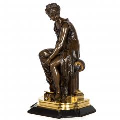 Etienne Henry Dumaige Classical Seated Woman Etienne Henri Dumaige - 4446455