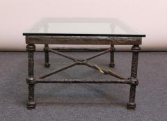 Etruscan Coffee Table in Bronze with Serpent Decoration by Christopher Chodoff - 2475158