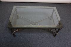 Etruscan Coffee Table in Bronze with Serpent Decoration by Christopher Chodoff - 2475162