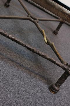 Etruscan Coffee Table in Bronze with Serpent Decoration by Christopher Chodoff - 2475166