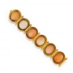Etruscan Revival Cameo Bracelet - 4637168