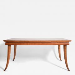 Etruscan style horns feet console dining table 1960s  - 4540402