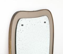 Ettore Sottsass 1960s Ettore Sottsass Attributed Brass Wall Mirror - 4348648