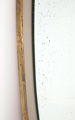 Ettore Sottsass 1960s Ettore Sottsass Attributed Brass Wall Mirror - 4348657