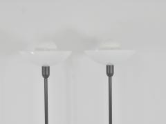 Ettore Sottsass 2 Postmodern 1980s Memphis Style Uplighter Floor Lamps Torchiere Italy 1980s - 4662532
