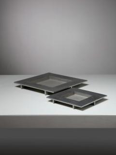 Ettore Sottsass Cast Aluminum Centerpieces by Ettore Sottsass for Il Sestante - 4724260