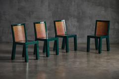 Ettore Sottsass Donau Dining Set by Ettore Sottsass and Marco Zanini for Leitner Italy 1980s - 4506303