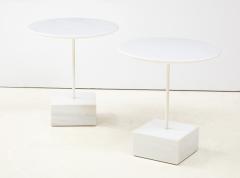 Ettore Sottsass Ettore Sottass Primavera Carrara Marble Side Tables - 1996912