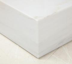 Ettore Sottsass Ettore Sottass Primavera Carrara Marble Side Tables - 1996922