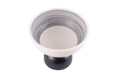 Ettore Sottsass Ettore Sottsass Black White Bowl for Bitossi 1950s - 939896