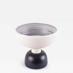 Ettore Sottsass Ettore Sottsass Black White Bowl for Bitossi 1950s - 942138