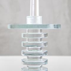 Ettore Sottsass Ettore Sottsass Candle Holder Luce Di Cena in Crysal for RSVP - 2566929