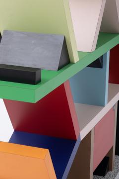 Ettore Sottsass Ettore Sottsass Carlton Room Divider for Memphis Milano 1981 Original Vintage - 4524099