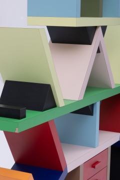 Ettore Sottsass Ettore Sottsass Carlton Room Divider for Memphis Milano 1981 Original Vintage - 4524100