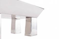 Ettore Sottsass Ettore Sottsass Chrome Centerpiece For Serafino Zani 1990s - 856182