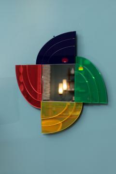Ettore Sottsass Ettore Sottsass Design Memphis Wall Mirror for Glas Italia 2007 - 4212896