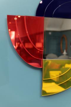 Ettore Sottsass Ettore Sottsass Design Memphis Wall Mirror for Glas Italia 2007 - 4212899