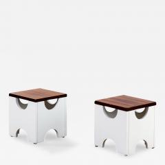 Ettore Sottsass Ettore Sottsass Pair of Ottomans Mod Dado T29 for Poltronova 1960s - 3295492