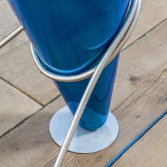 Ettore Sottsass Ettore Sottsass Umbrella Standing Blue Aluminium for Rinnovel 70 - 2750956