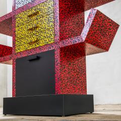 Ettore Sottsass Ettore Sottsass for Memphis Cabinet mod Casablanca - 4252298