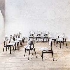 Ettore Sottsass Ettore Sottsass for Poltronova Set of Twelve Chairs mod S12 - 4494635