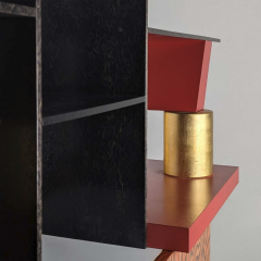 Ettore Sottsass FREEMONT cabinet by Ettore Sottsass for Memphis 1985 First Edition  - 4610951