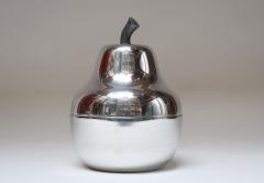 Ettore Sottsass Italian Modernist Polished Aluminum Pear Ice Bucket - 4181484