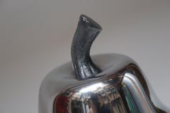 Ettore Sottsass Italian Modernist Polished Aluminum Pear Ice Bucket - 4181502