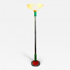 Ettore Sottsass Italian Postmodern Ettore Sottsass Memphis Group Attributed Torchere Floor Lamp - 3639739