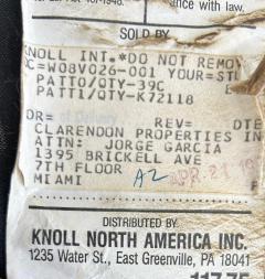 Ettore Sottsass Knoll Ettore Sottsass Mandarin Post modern Dining Chairs Set of 6 - 4549253