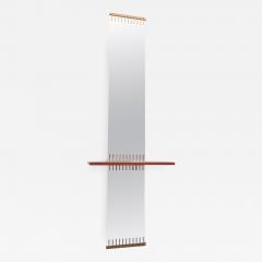 Ettore Sottsass Mid Century Modern Mirror by Ettore Sottsass for Santambrogio De Berti - 2566947