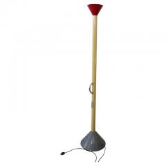 Ettore Sottsass Modern Colored Steel Callimaco Floor Lamp by Sottsass for Artemide 1980s - 3287131