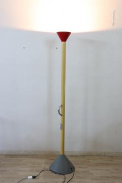 Ettore Sottsass Modern Colored Steel Callimaco Floor Lamp by Sottsass for Artemide 1980s - 3287133