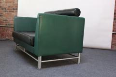 Ettore Sottsass Postmodern Leather East Side Sofa Designed by Ettore Sottsass for Knoll - 2801077