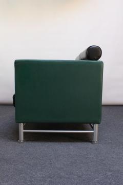 Ettore Sottsass Postmodern Leather East Side Sofa Designed by Ettore Sottsass for Knoll - 2801078