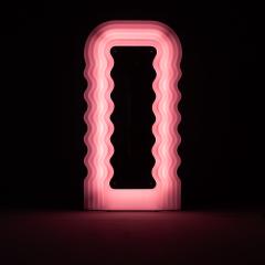 Ettore Sottsass Ultrafragola Mirror Lamp for Poltronova Italy 1970 - 4523849