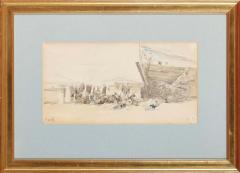 Eug ne Louis Boudin Eugene Louis Boudin Mixed Media Painting - 3065370