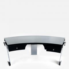 Eug ne Printz Art Deco Style Lacquer Stainless Steel Desk Eugene Printz Style - 4648060