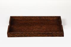 Eug ne Printz Eugene Printz Palm Wood Tray France 1930s - 4601681