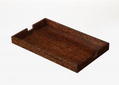 Eug ne Printz Eugene Printz Palm Wood Tray France 1930s - 4601684