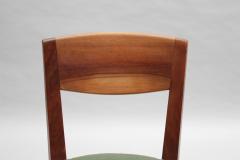 Eug ne Printz Set of 6 Fine French 1940s Dining Chairs by Printz - 3968595