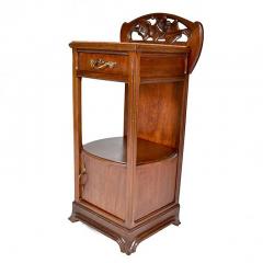 Eug ne Vallin Art Nouveau Night Stand Attributed to Eug ne Vallin - 163688