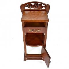 Eug ne Vallin Art Nouveau Night Stand Attributed to Eug ne Vallin - 163693