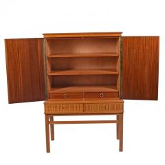 Eugen H glund Eugen H glund Carved Cabinet 1950s in Vetlanda Sweden - 1457653