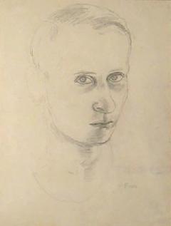 Eugene Berman Self Portrait in Graphite - 2592877