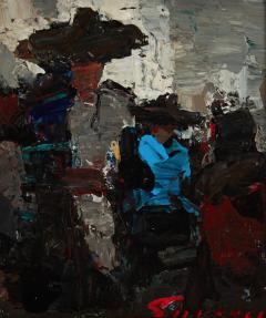 Eugene Francis Savage Eugene Francis Savage American 1883 1978 Woman in a Hat oil on board - 4453527