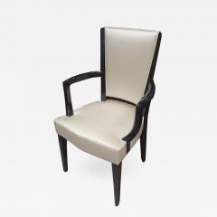 Eugene Printz Eugene Printz Documented Office Chair Fully Restored in Satin Silk - 694512