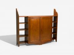 Eugene Printz French Art Deco Mahogany Rare Bookcase France 1930s - 4027407